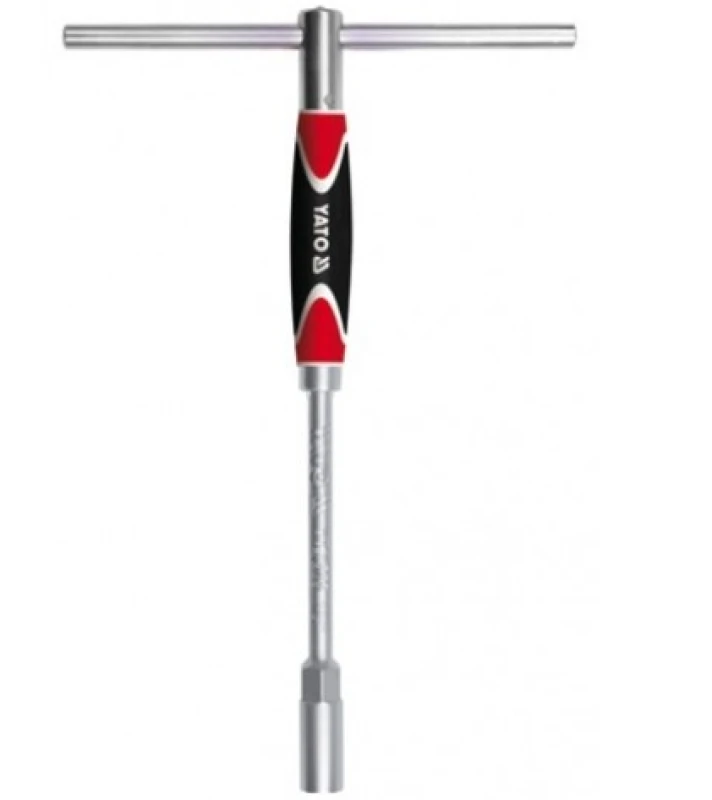 Image of YATO YT-1552 Ratchet Handle Chrome Vanadium Steel, Length: 310mm, Spanner Size: 8 Chrome Vanadium Steel Ratchet Handle (4294)