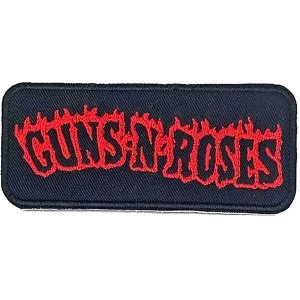 Image of Guns N' Roses - Flames Standard Patch