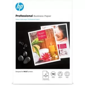 Image of HP Inkjet and PageWide Professional Business Paper - A4, Matte, 180gsm