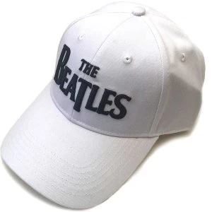 Image of The Beatles - Black Drop T Logo Baseball Cap