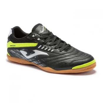 Image of Joma Maxima Indoor Football Boots - Black/FluYellow