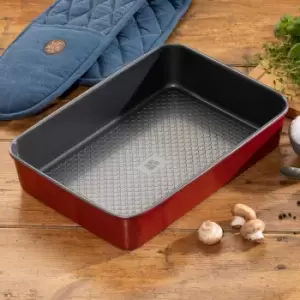 Image of Hairy Bikers Extra Large Roasting Tin - Red