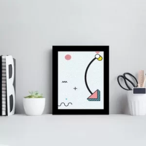 Image of SCT-071 Multicolor Decorative Framed MDF Painting