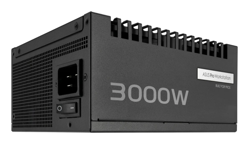 Image of ASUS Pro WS 3000W Platinum power supply unit 20+4 pin ATX ATX Black
