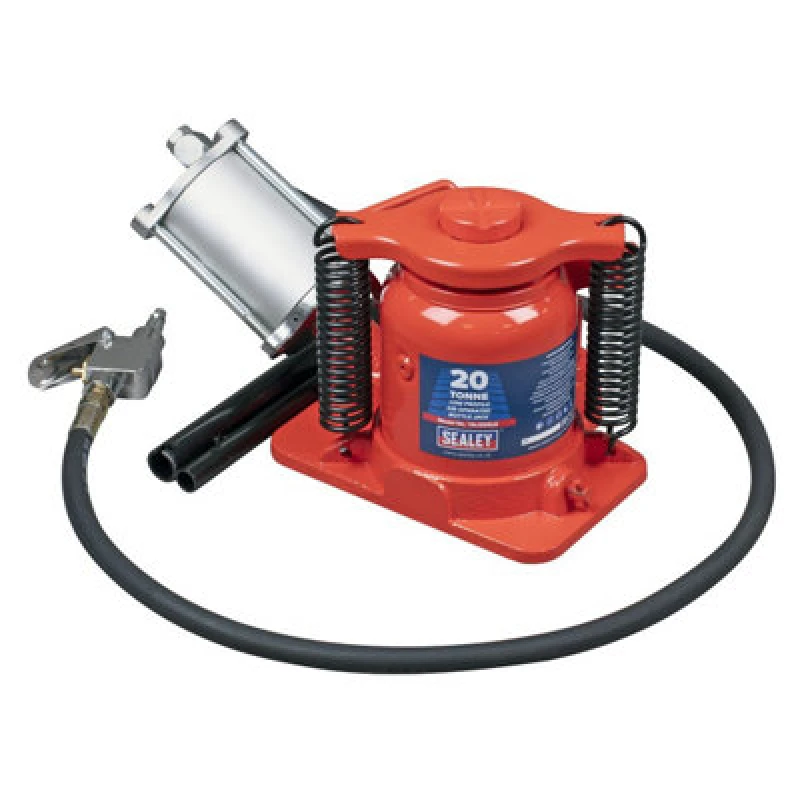 Image of Sealey Low Profile Air Hydraulic Bottle Jack YAJ20SLE Weight Capacity: 20 Tonne