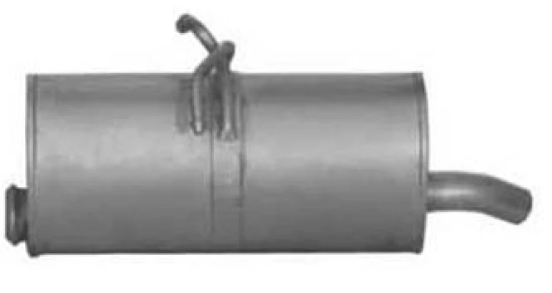 Image of IZAWIT 28.037 Rear silencer Rear End Silencer (3437)
