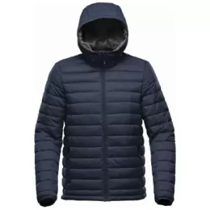Image of Stormtech Mens Stavanger Thermal Padded Jacket (XXL) (Navy/Graphite Grey)