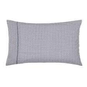 Image of Fable Grey Cotton 'Simone' Standard Pillow Cases