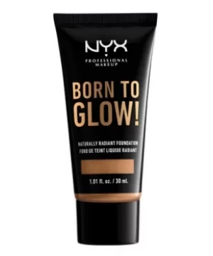 Image of NYX Professional Makeup Born To Glow Naturally Radiant Foundation Cinnamon