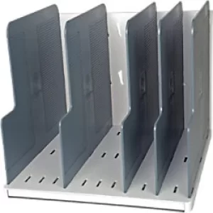 Image of Exacompta Divider Panel Polystyrene Grey 29 x 30 x 25.5 cm