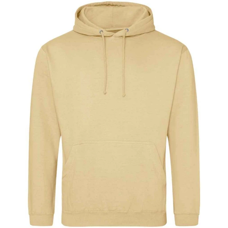 Image of AWDis AWDis Men College Hoodie in Light Sand Size: X-Small Light Sand XS Male 5063527697806