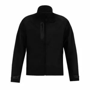 Image of B&C Mens X-Lite Softshell Jacket (XL) (Black)