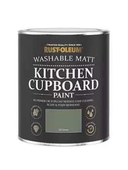 Image of Rust-Oleum Washable Matt Finish Kitchen Cupboard Paint - All Green