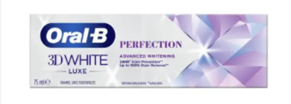 Image of Oral B 3D White Luxe Perfection Toothpaste 75ml