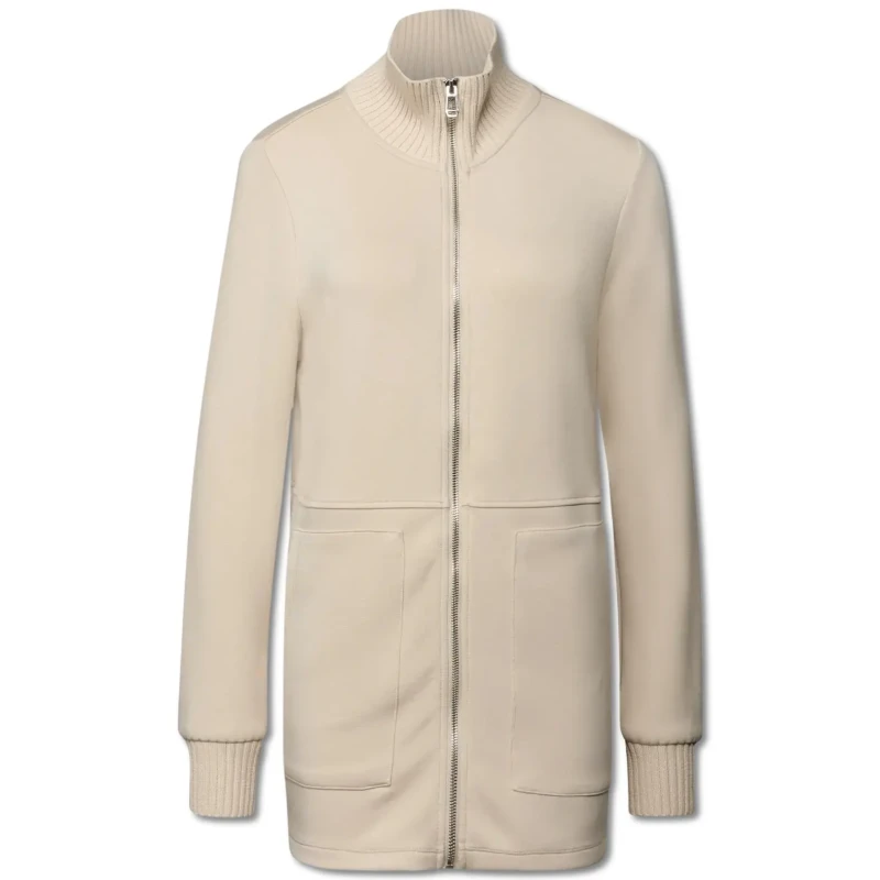 Image of Street One Womens zip-up hoodie Street One Beige Female 36