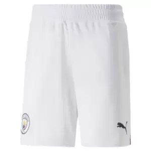 Image of Puma Man City Home Shorts 2022 2023 Mens - White