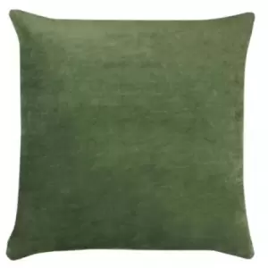 Image of Furn Tanda Velvet Square Cushion Cover (One Size) (Eucalyptus/Teal)