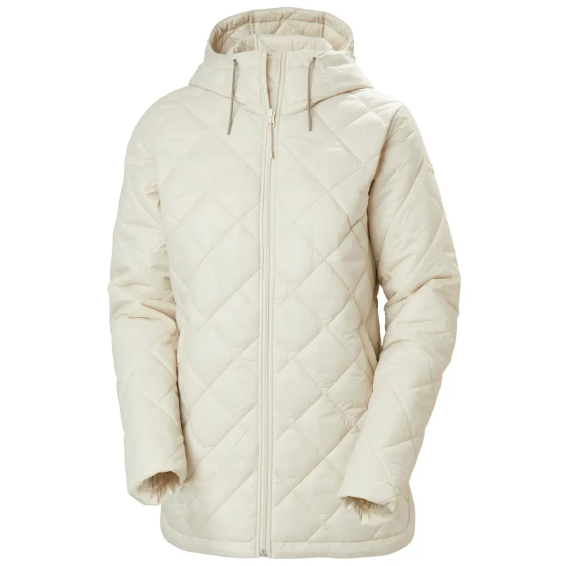 Image of Womens hiking jacket Helly Hansen Bliss Quilt Beige Female S