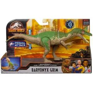 Image of Baryonyx Grim (Jurassic World) Sound Strike Dinosaur Figure