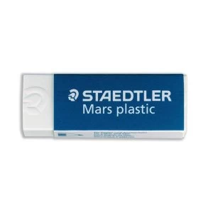 Image of Staedtler Mars Plastic 526 Eraser 1 x Pack of 20