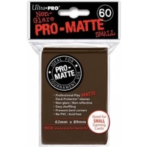 Image of Ultra Pro Matte Small Light Brown DPD 10 Packs Of 60