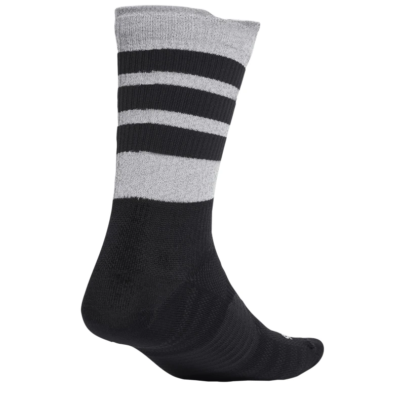 Image of adidas Mens Runxrflctv S Crew Socks Black male L 8.5-10