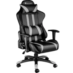 Image of TecTake Gaming Chair Premium - Black And Grey
