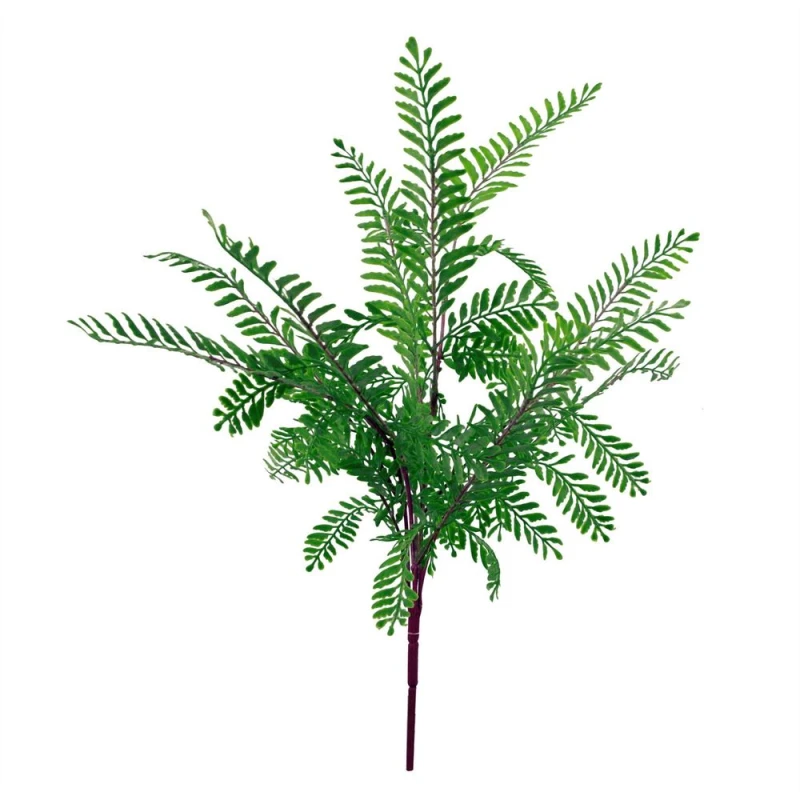 Image of Leaf 55cm Himalayan Maidenhair Fern Bush - Dark Green Artificial Plant