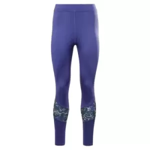 Image of Reebok Modern Safari Leggings Womens - Purple