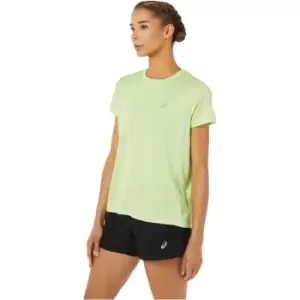 Image of Asics Womens Core SS Running Top - Green