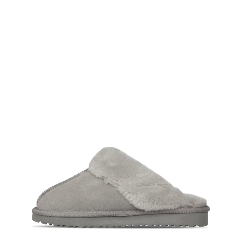Image of Jack Wills Mule Slippers Ladies Grey female 3 (36)