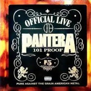 Image of Official Live 101 Proof by Pantera Vinyl Album