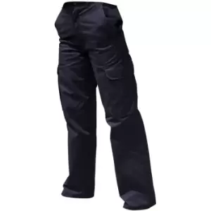 Image of Warrior - Womens/Ladies Cargo Workwear Trousers (20/R) (Harbour Navy) - Harbour Navy