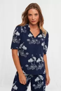 Image of Intriguing Crane Boutique PJ Top