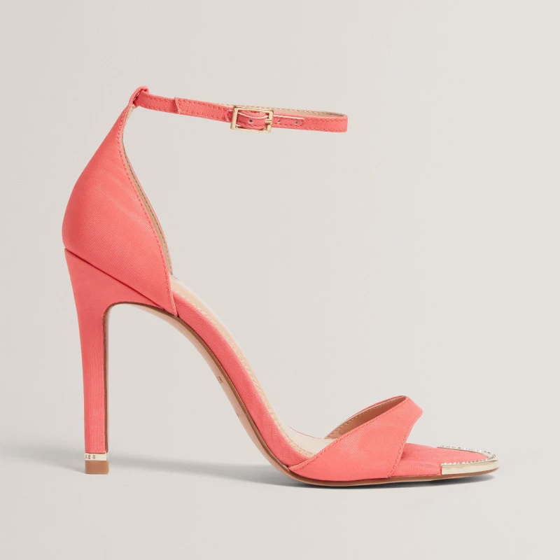 Image of Ted Baker Ted Heeled Sandal Ld62 Coral female 3 (36)