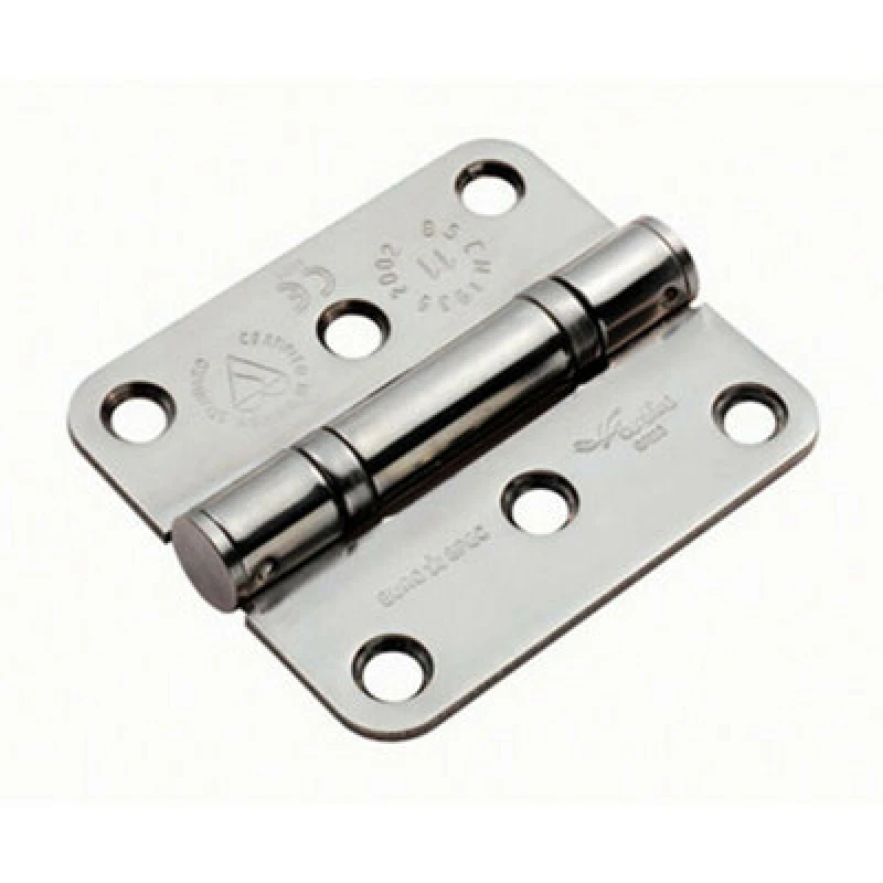 Image of Loops PAIR 76 x 67 x 2.5mm Ball Bearing Hinge Bright Stainless Steel Interior Door Metallics unisex
