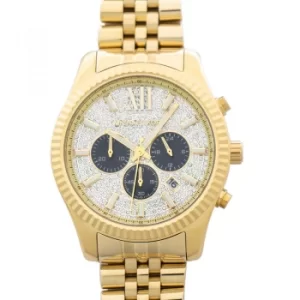 Image of Lexington Chronograph Quartz Crystal Paved Dial Mens Watch