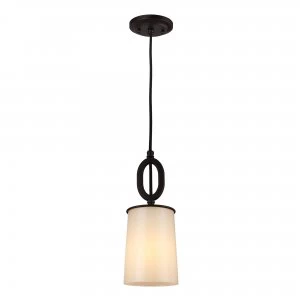 Image of 1 Light Ceiling Mini Pendant Bronze, E27