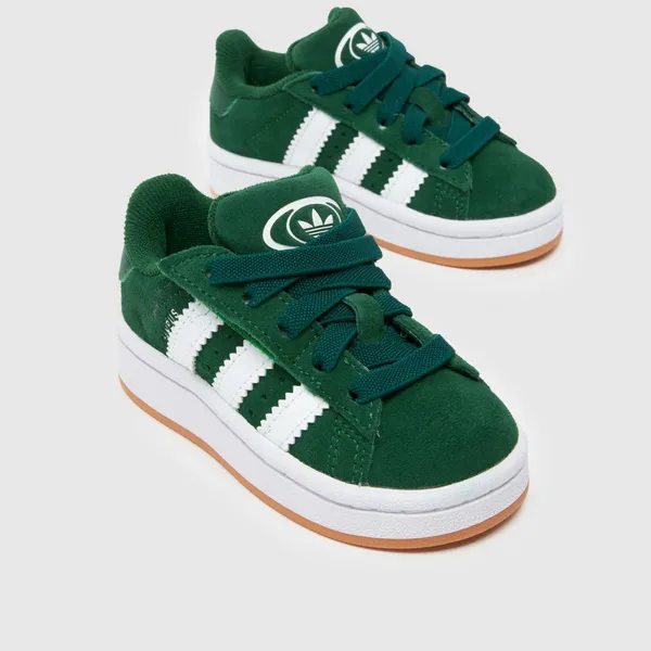 Image of adidas dark green campus 00s Boys Toddler trainers Dark Green UK 7 (EU 24)