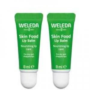 Image of Weleda Gift and Sets Skin Food Lip Balm 8ml Duo