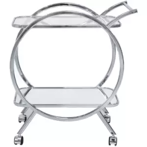 Image of 81.5cm Value Mirror Drinks Trolley