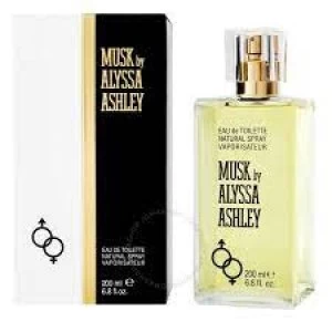 Image of Alyssa Ashley Musk Eau de Toilette Unisex 200ml