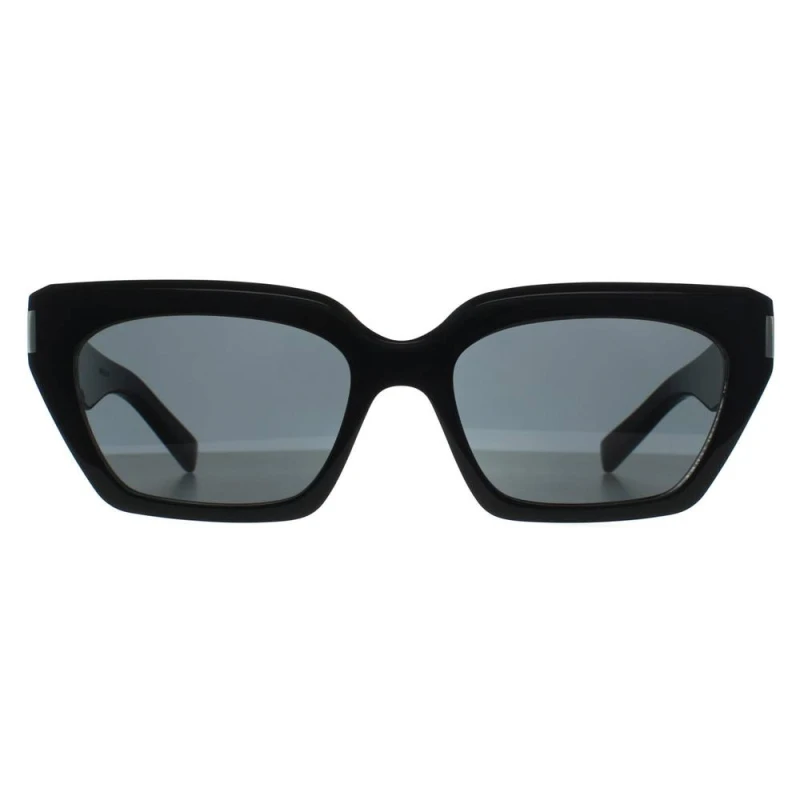 Image of Saint Laurent Womens Square Black Grey SL 826 PAGE Black Female One Size