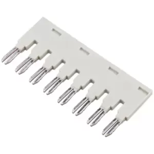 Image of WAGO 859-408 Insulated 8-Way 12A Light Blue Jumper