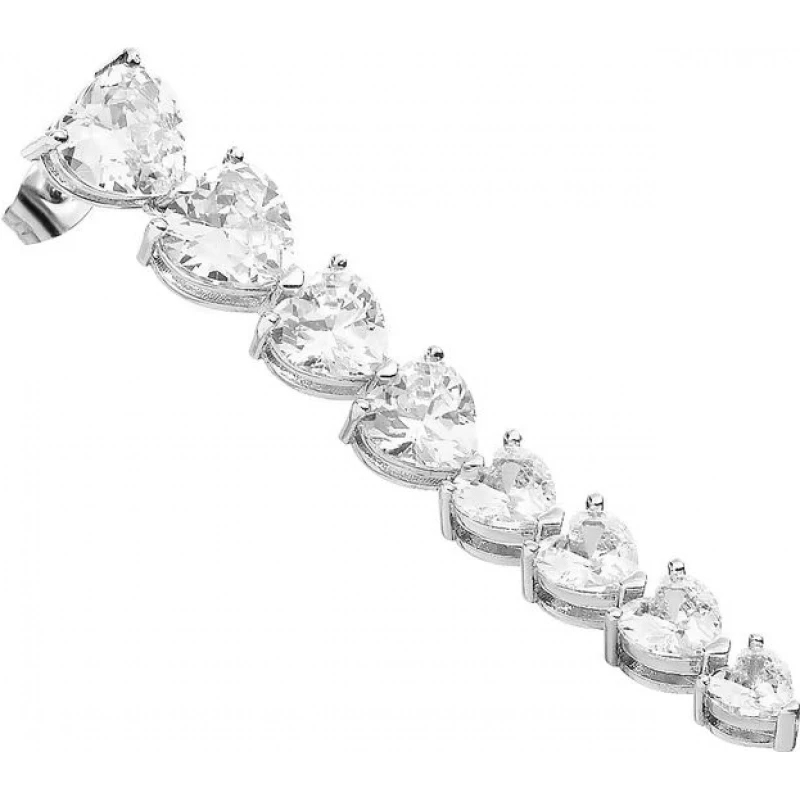 Image of Chiara Ferragni Womens J19AVG08 Pair Of Earrings in Silver Silver Female One Size