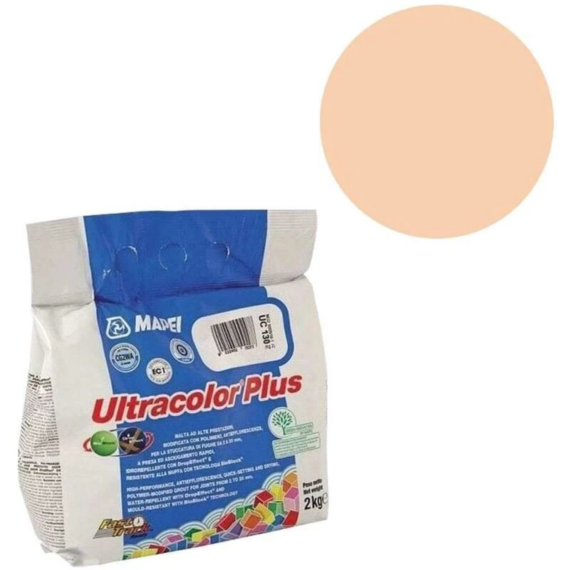 Image of MAPEI Mapei Ultracolor Plus Grout 132 Beige 2kg BMU132P