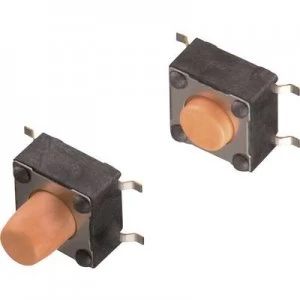 Image of Wuerth Elektronik WS TSS 430152050836 Pushbutton 12 Vdc 0.05 A 1 x OffOn momentary