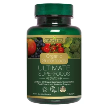 Image of Natures Aid Organic Ultimate Superfood Powder - 150g