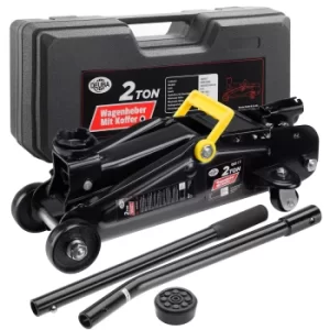 Image of Trolley Jack Black 2t 135-330mm Lifting Height incl. Case