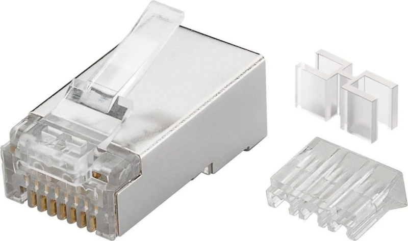 Image of Microconnect KON506-10 wire connector RJ45 Translucent